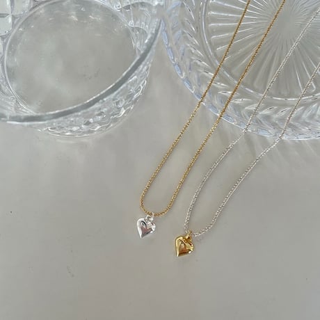 Heart stretch necklace【R0388】