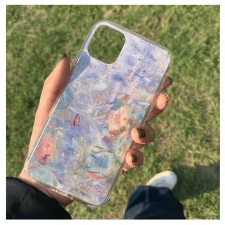 Flower art ♡スマホケース【E0129】