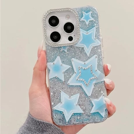 ブルースターキラキラケース【C0427】