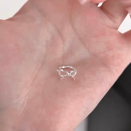 Cute ribbon ear cuff【R0542】
