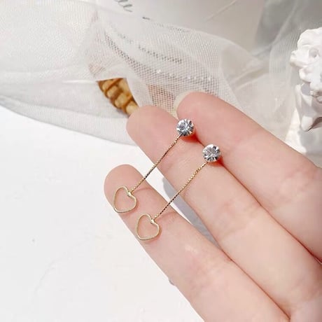 heart ring pierce&earring【R0012】