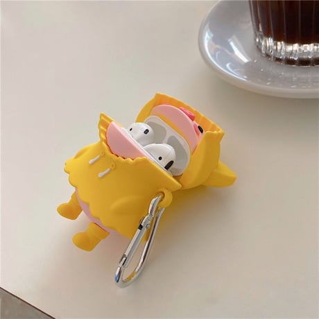 Cute♡レインコートAirpods case【P0014】