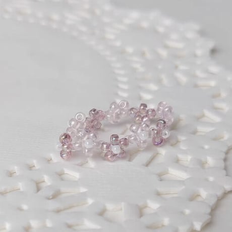 Flower beads ring【R0319】