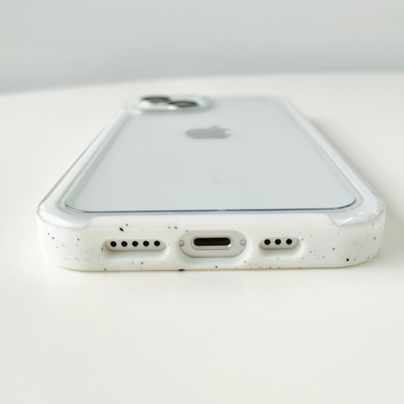 モノトーンマーブルサイドクリアケース【C0400】 | MOA