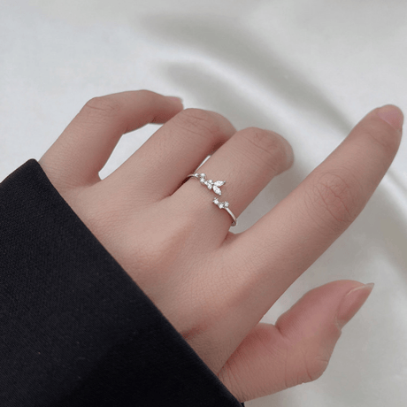 Butterfly silver ring 【R0008】