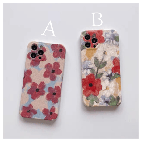 Art Flower ♡スマホケース【 E0064】