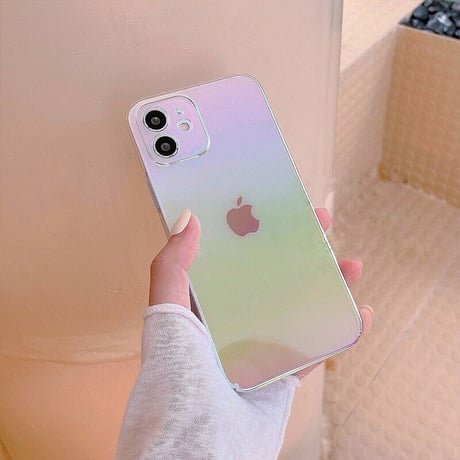 Clear aurora iPhone case【C0094】