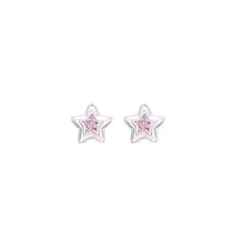 Pink star pierce【R0518】
