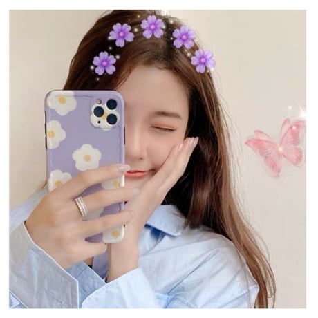 Flower♡スマホケース【E0114】