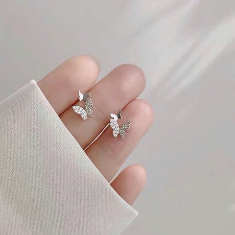 double butterfly pierce 【R0145】