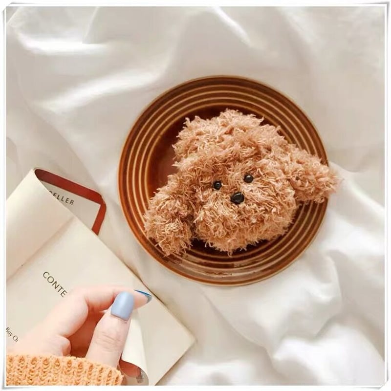 もこもこワンちゃんAirpods case【P0059】 | MOA