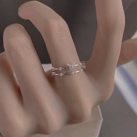 Butterfly 2 way ring【R0352】