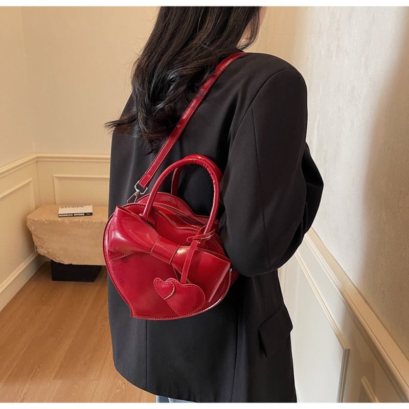 リボンハートバッグ【F0033】 | MOA