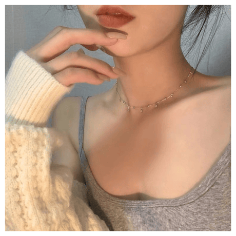 Chain necklace【R0200】