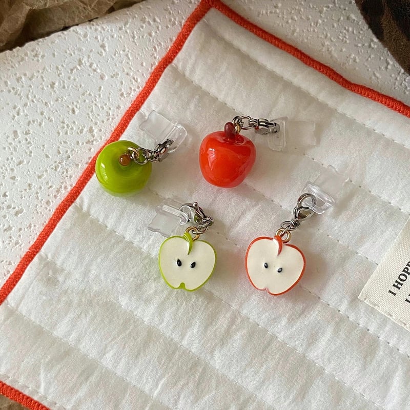 アップルコネクタチャーム【S0078】 | MOA