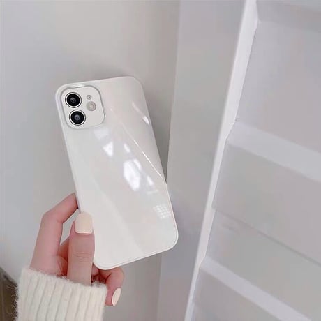 Simple white case【E0025】