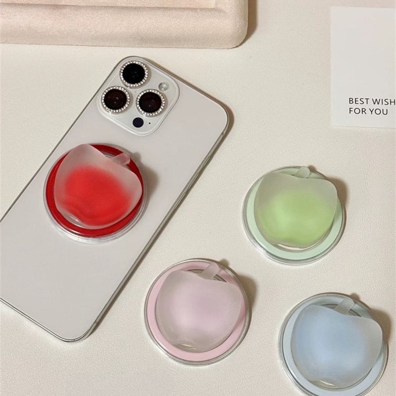 クリアアップルMagSafeスマホグリップ【S0107】 | MOA