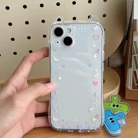 ネコミミデコケース【C0452】