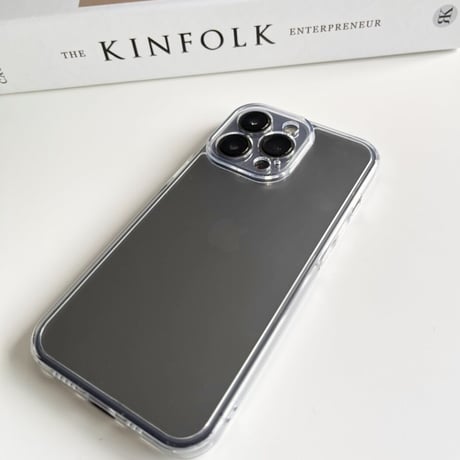 Glass clear iphone case【C0304】