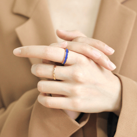 Simple color ring 【 R0077】