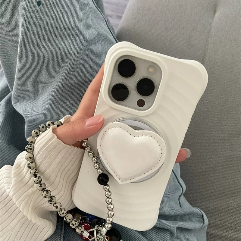 ハートMagSafeグリップケース【E0432】 | MOA