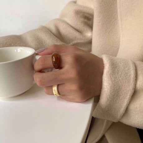 Turtle shell ring 【R0026】