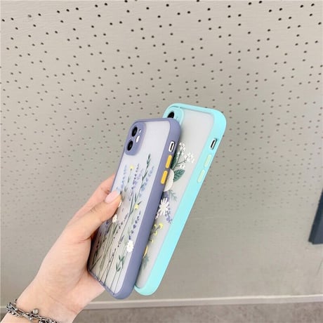 Flower clear♡スマホケース【C0110】