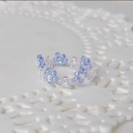 Flower beads ring【R0319】