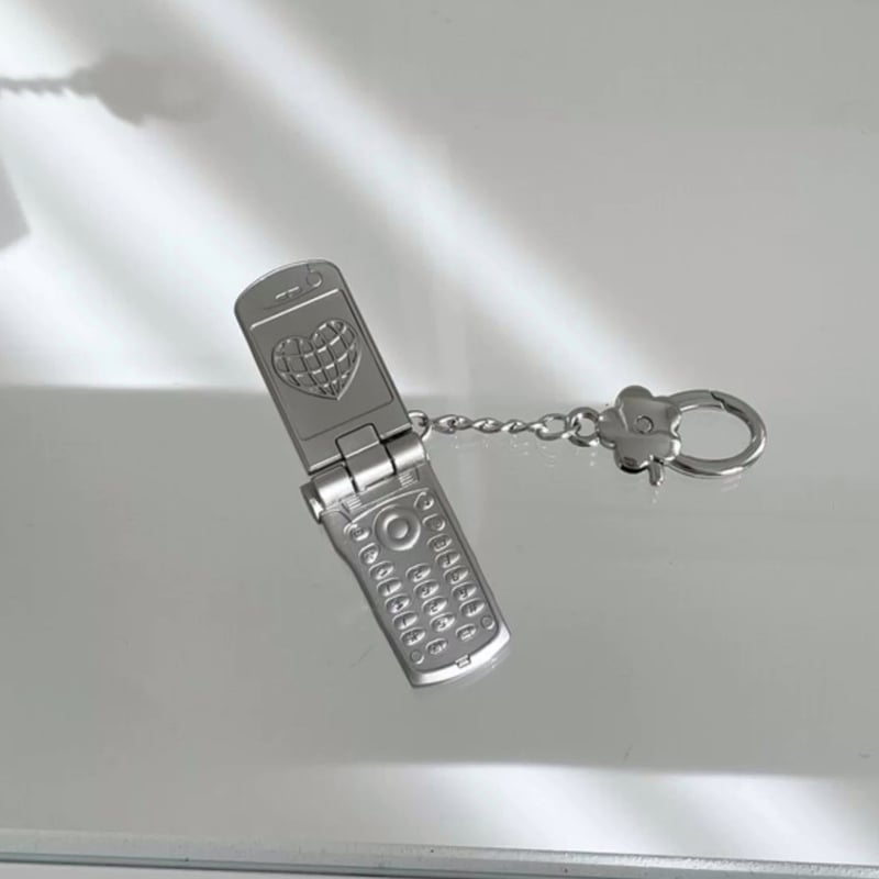 AAA mobile シルバーキーホルダー AAA mobile シルバーキーホルダー AAA mobile シルバーキーホルダー