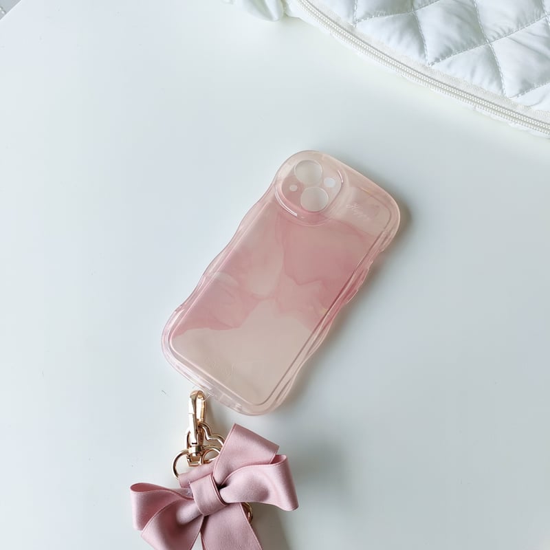 ピンク マーブルケース【C0345】 | MOA