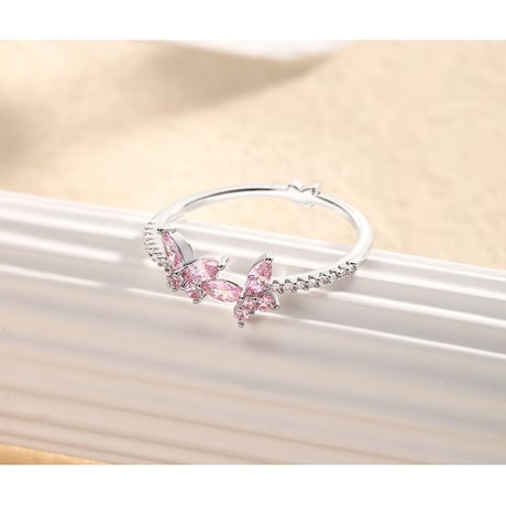 twin butterfly ring【R0310】