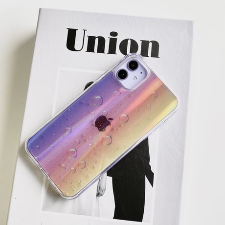 Bubble graphic iPhone case【 C0189】