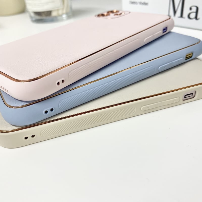 HERMES ライトピンク レザー ケース HERMES ライトピンク レザー ケース ケース - レディス バッグ