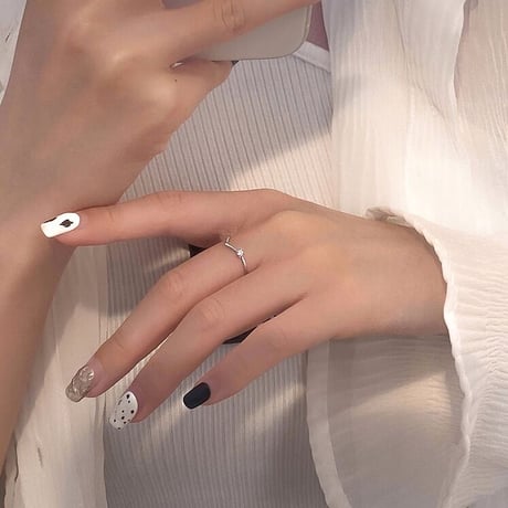 V line ring 【R0138】