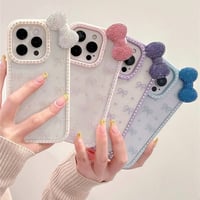 リボンビジューキラキラケース【C0465】