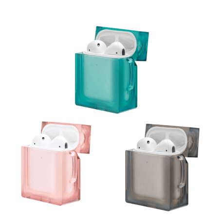 Box clear Airpods case 【P0026】