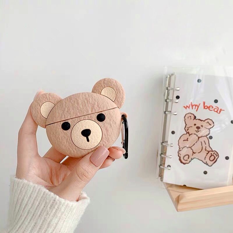 AirPods本体 ホワイト クマデザインケース 楽天市場】(10％OFFクーポン配布 10/17 09:59まで) ヨッシー