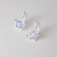 Blue star earring【R0548】