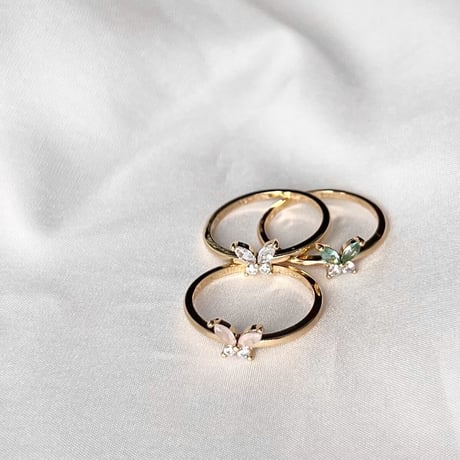 Butterfly color ring【R0306】