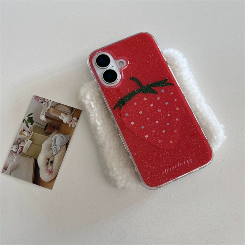 いちごラメケース【E0423】 | MOA