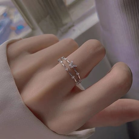 Butterfly 2 way ring【R0352】