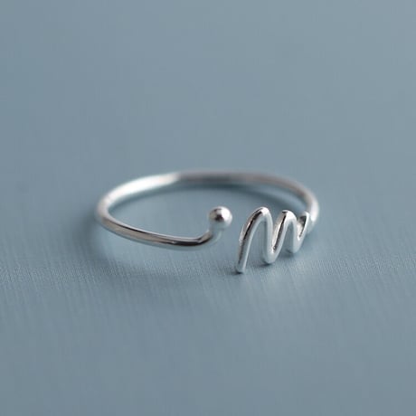 Wavy line ring【R0029】