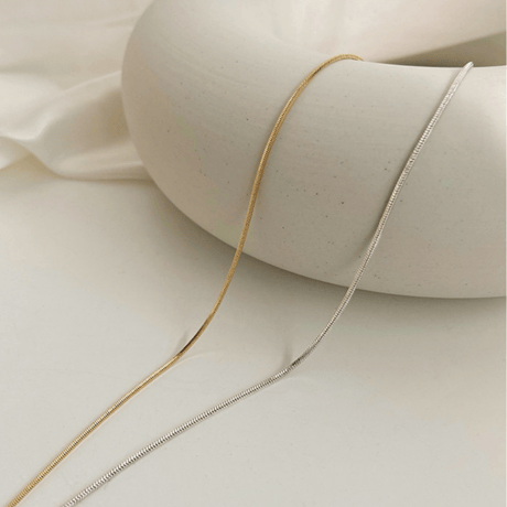 Simple line necklace【R0025】