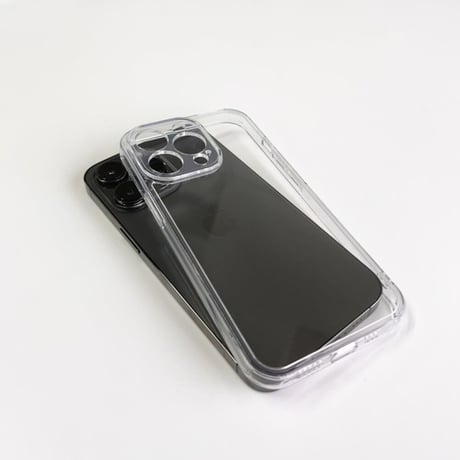 Glass clear iphone case【C0304】