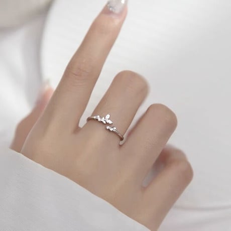 Butterfly silver ring 【R0008】