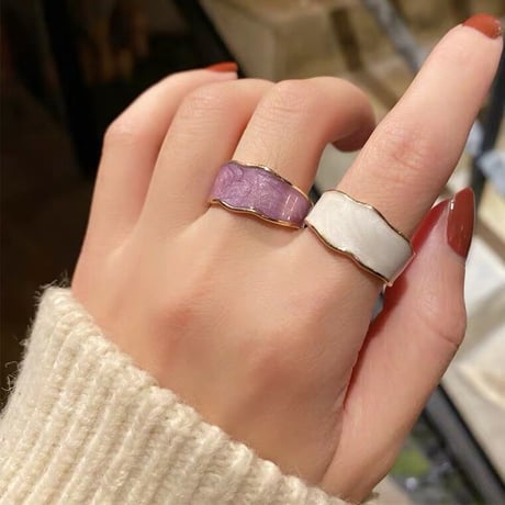 Natural gloss ring【R0049】