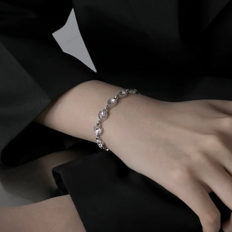 Heart chain bracelet【R0364】