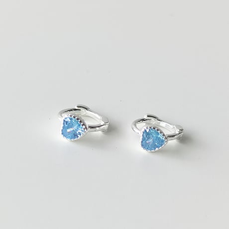 Heart hoop pierce【R0342】