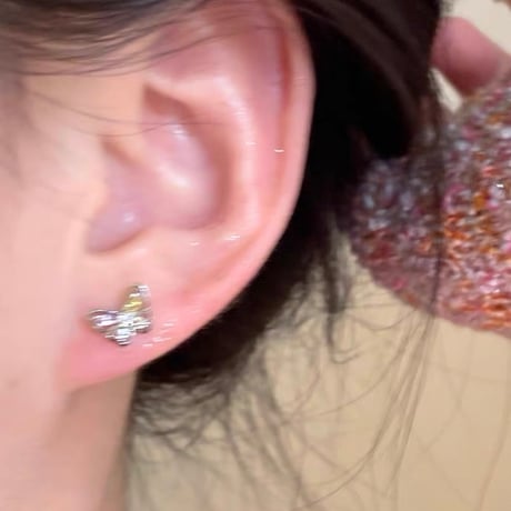Colorful butterfly earring【R0547】