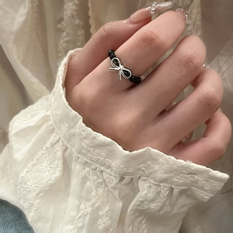 Point ribbon ring【R0410】